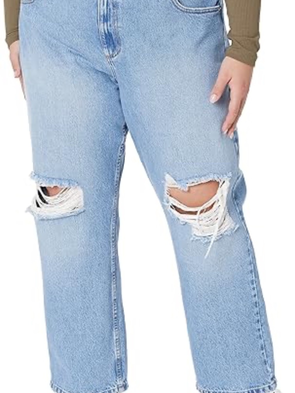 The Drop Women's High Rise Cropped Jeans size 33